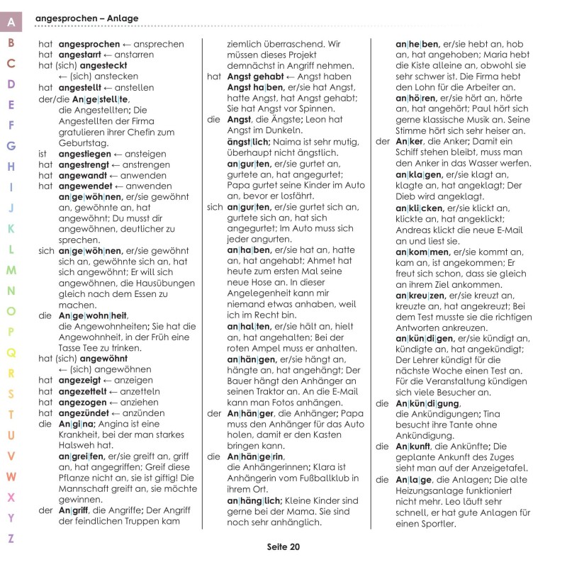 Stichwort DaZ - Lernwörterbuch für Deutsch als Zweitsprache. Ausgabe für die Sekundarstufe 1