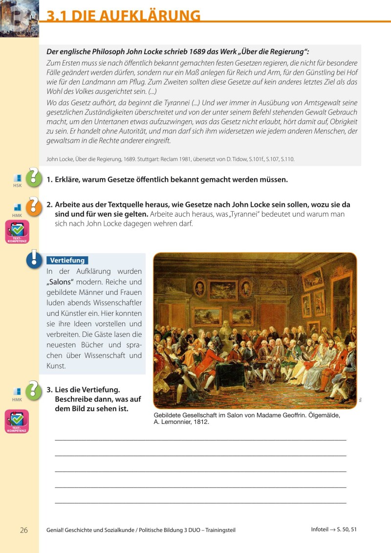 Genial! DUO Geschichte 3 - Trainings-Teil (mit Lösungsheft)