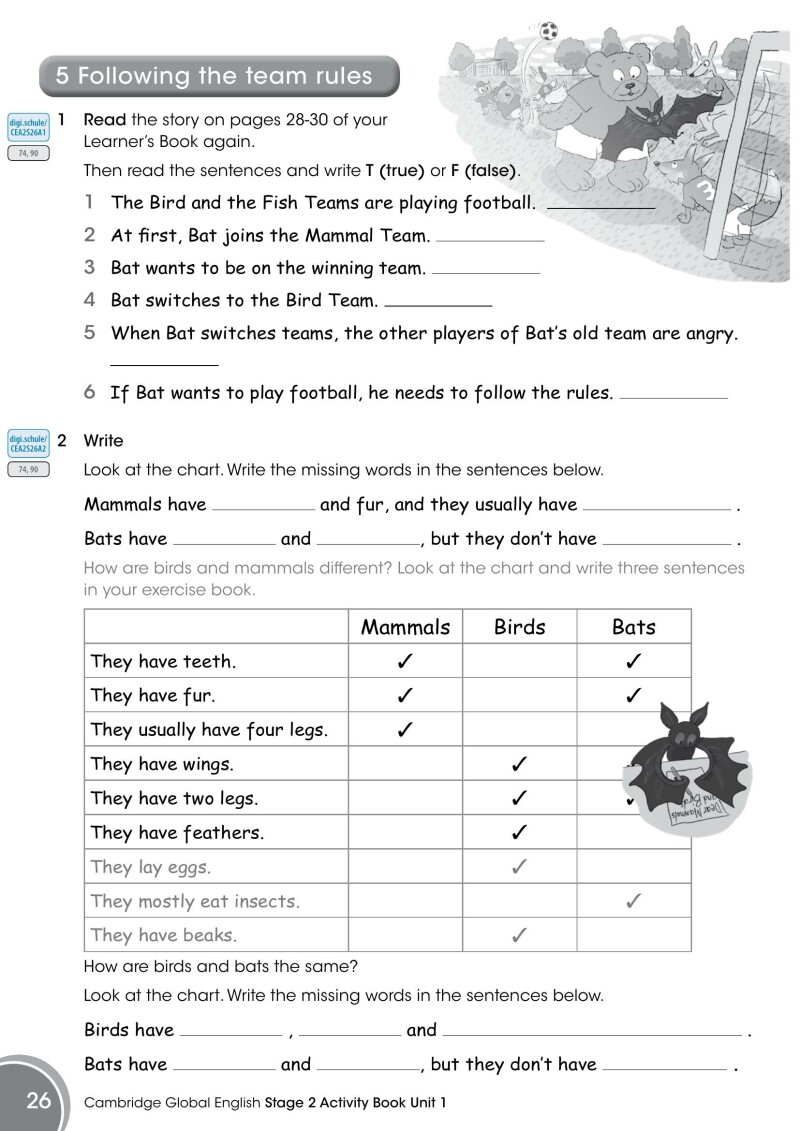 Cambridge Global English 2 – Activity Book mit E-Book_LP’23 v.1.1 / Schulbuch