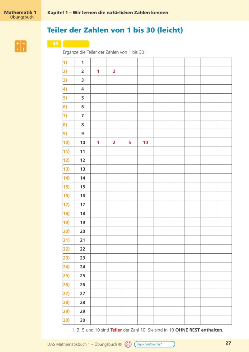 Das Mathematikbuch 1 IKT – Übungsteil LP’23 v1.1