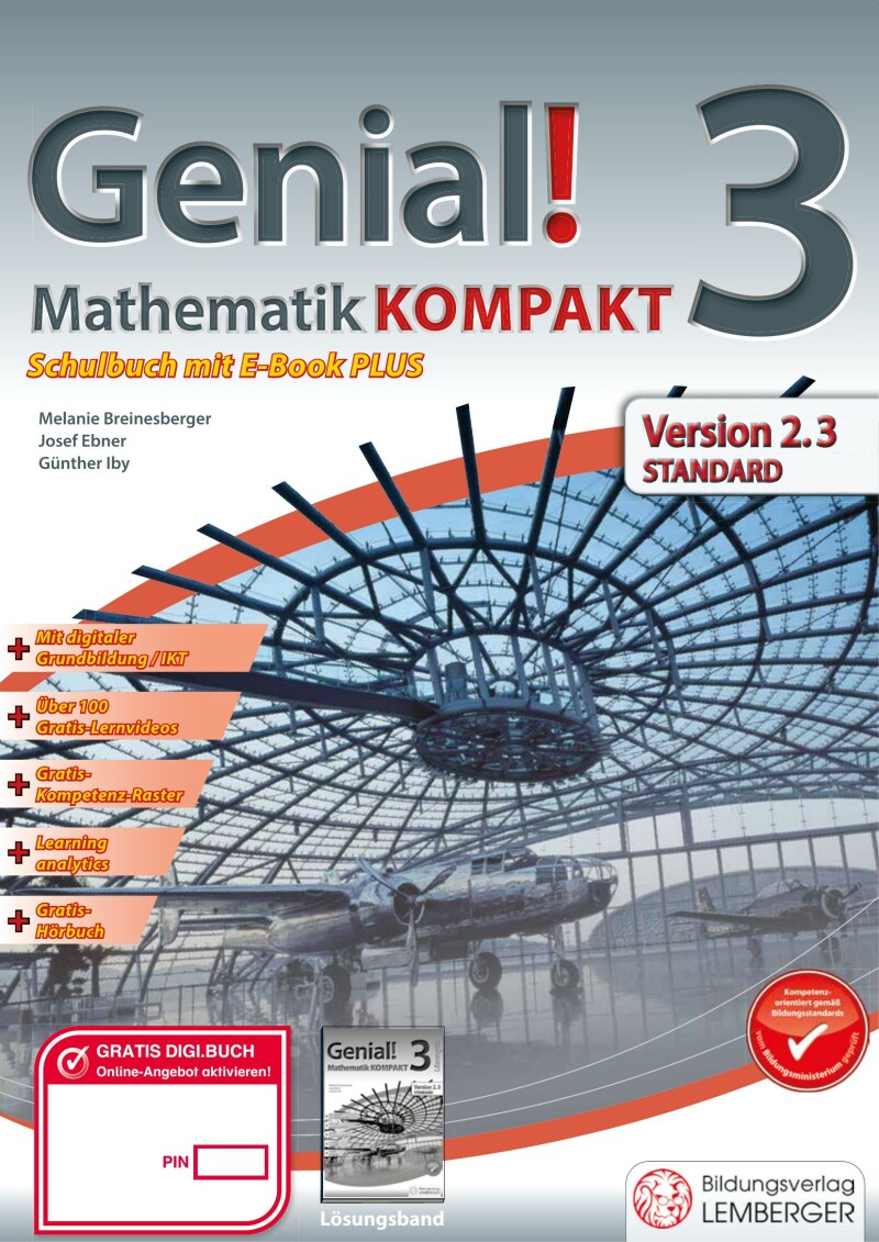 Genial! Mathematik Kompakt 3 IKT v2.3