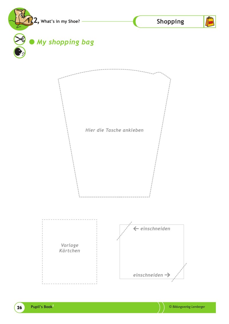 1,2, What's in my Shoe? - Pupil's Book 2