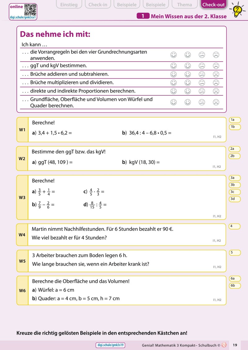 Genial! Mathematik Kompakt 3 IKT v2.3