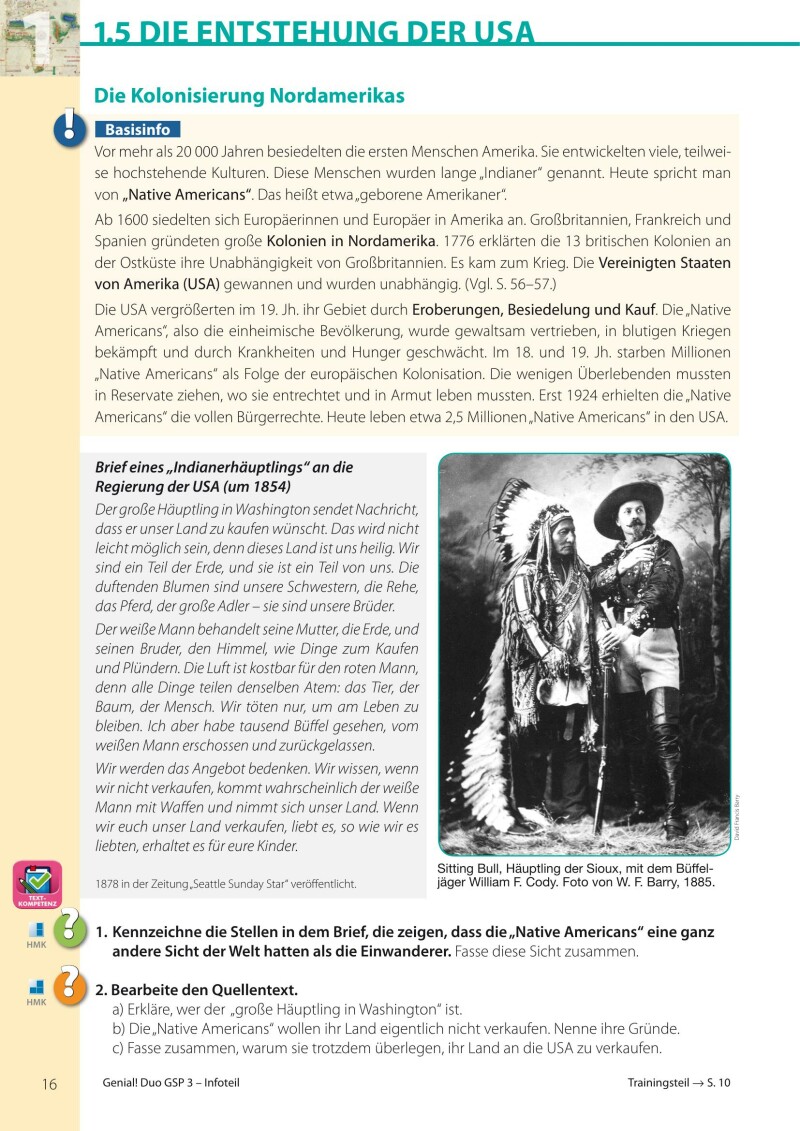 Genial! DUO Geschichte 3 - Info-Teil