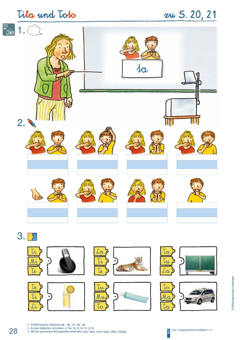 ABC der Tiere 1 – Schulbuch: Lesen in Silben – Arbeitsheft – Teil A Schreibschrift LP‘23 v1.1