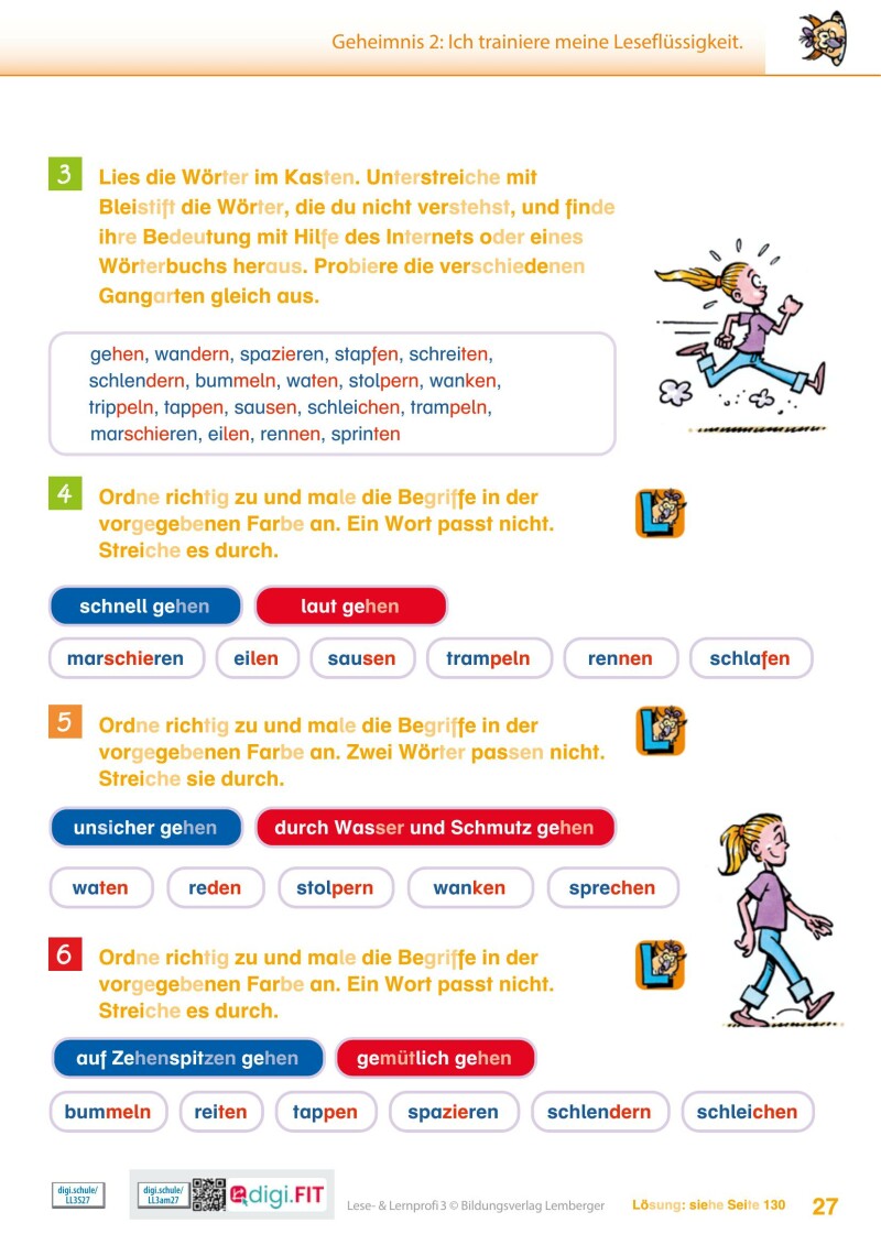 Lese- und Lernprofi 3 LP’23 v1.1 / Schulbuch – silbierte Ausgabe