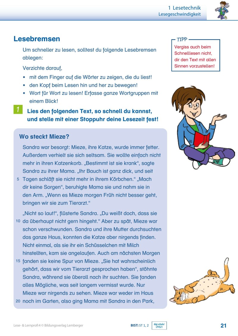 Lese- und Lernprofi 4 v3.1 / Schulbuch