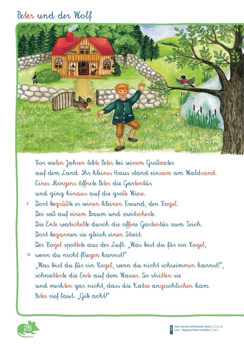 ABC der Tiere 1 – Schulbuch Lesezirkus – Schreibschrift LP‘23 v1.1