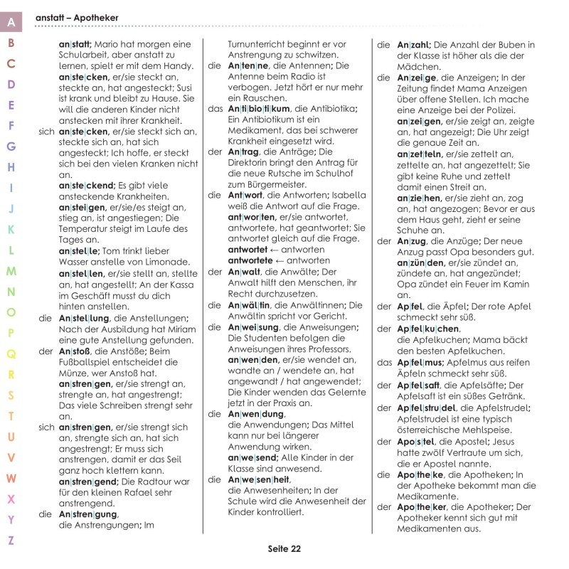 Stichwort DaZ - Lernwörterbuch für Deutsch als Zweitsprache. Ausgabe für die Sekundarstufe 1