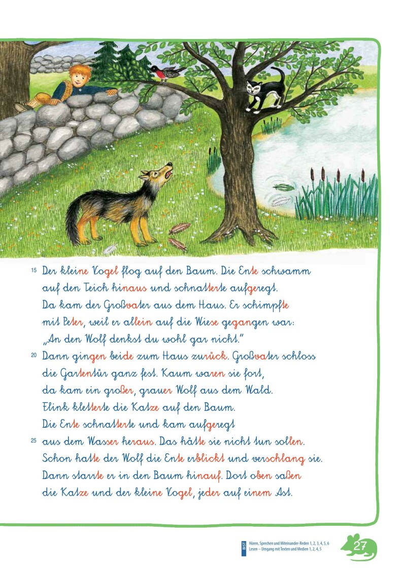 ABC der Tiere 1 – Schulbuch Lesezirkus – Schreibschrift LP‘23 v1.1