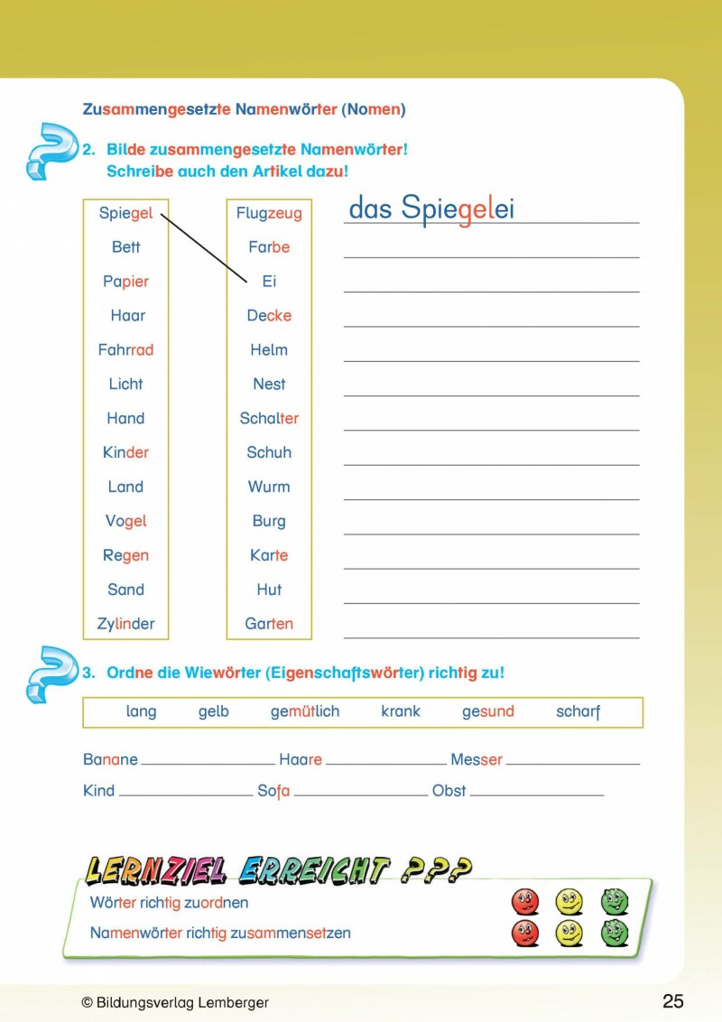 Ich kann‘s! – Ferien-Trainings-Heft Deutsch 3 mit Lösungen