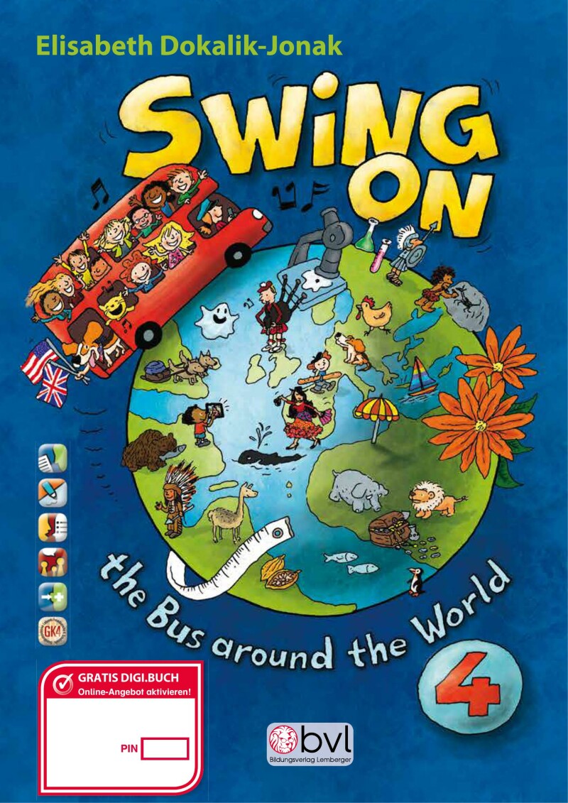 SWING ON the Bus around the World 4 - Pupil’s book