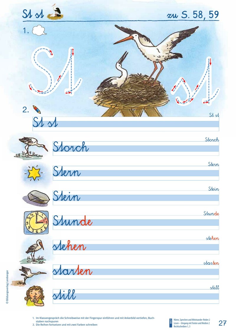 ABC der Tiere 1 – Schulbuch: Schreiblehrgang – Teil B Schreibschrift LP‘23 v.1.1