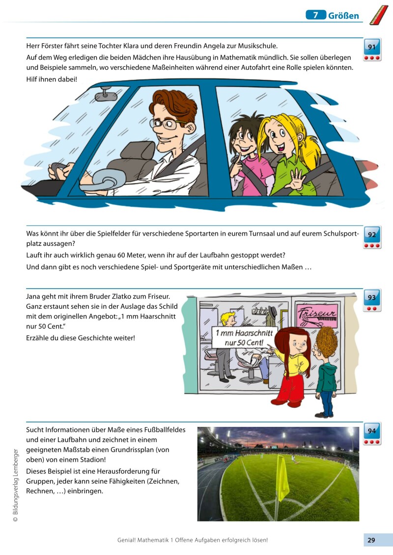 Genial! Mathematik 1 – Offene Aufgaben erfolgreich lösen! LP‘23