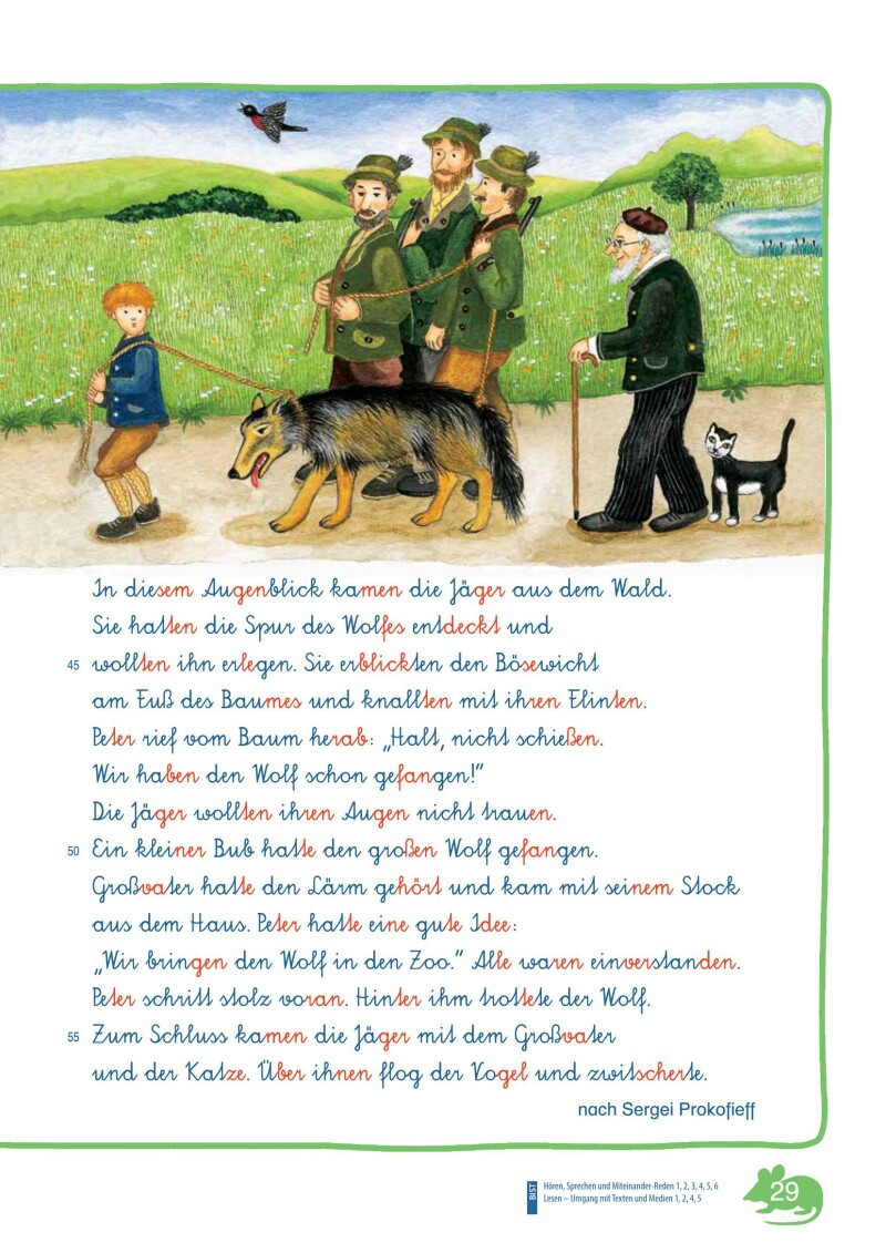 ABC der Tiere 1 – Schulbuch Lesezirkus – Schreibschrift LP‘23 v1.1