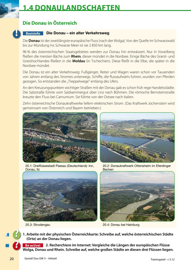 Genial! DUO Geographie/Wirtschaftskunde 3 - Info-Teil