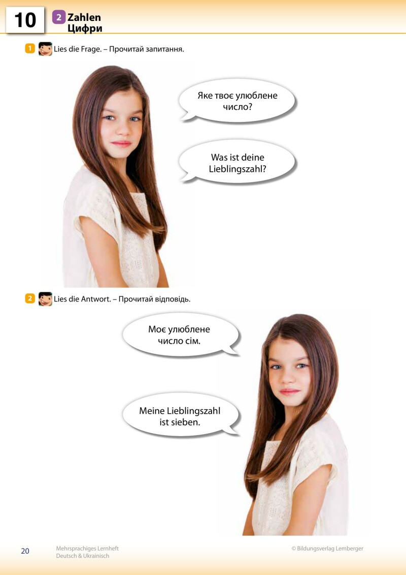 Trutnovskys sprachsensible Lernmaterialien für DaZ – Mehrsprachiges Lernheft / Deutsch & Ukrainisch