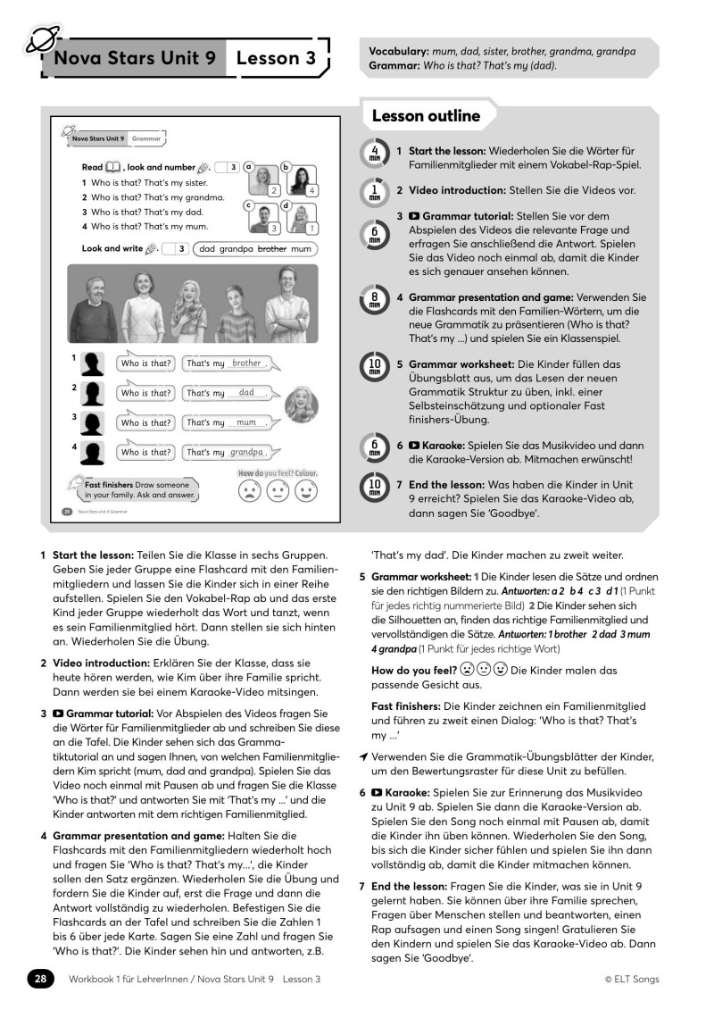 Planet Pop: Workbook 1 - Arbeitsblätter für LehrerInnen, Planet Pop - Units 1 - 29