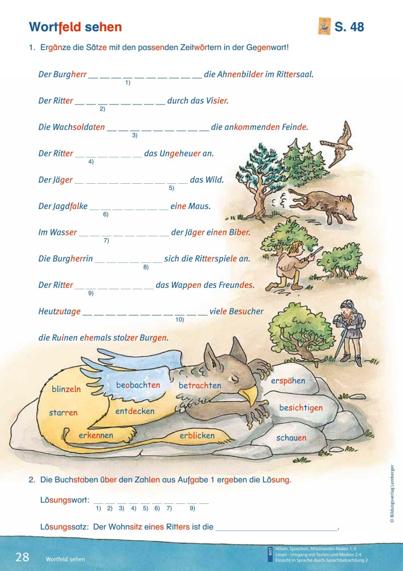ABC der Tiere 4 - Schulbuch: Sprachbuch NEU Arbeitsheft - Silbenausgabe