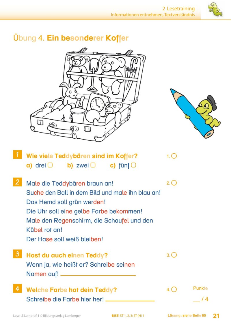 Lese- und Lernprofi 1 - Schulbuch: Silbierte Ausgabe_Version 3.1