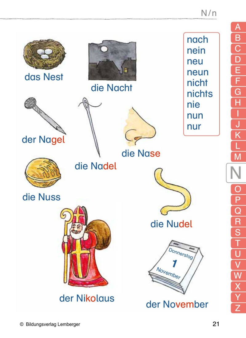 Schlag auf, schau nach… Silbenwörterbuch v.2.1 / Silbenmethode mit Silbentrenner