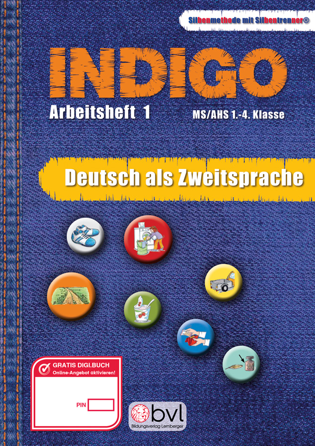 INDIGO - Silben-Themen-Wörterbuch: Arbeitsheft 1 - Deutsch als Zweitsprache