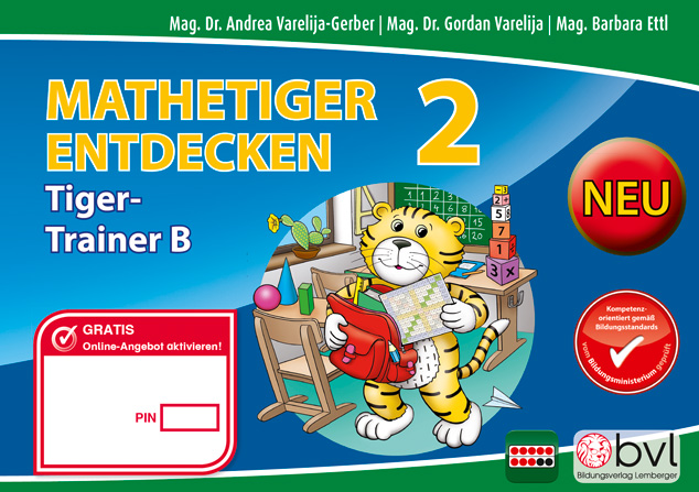 Mathetiger 2 - Schulbuch Tigertrainer - Teil B (für das 2. Semester)