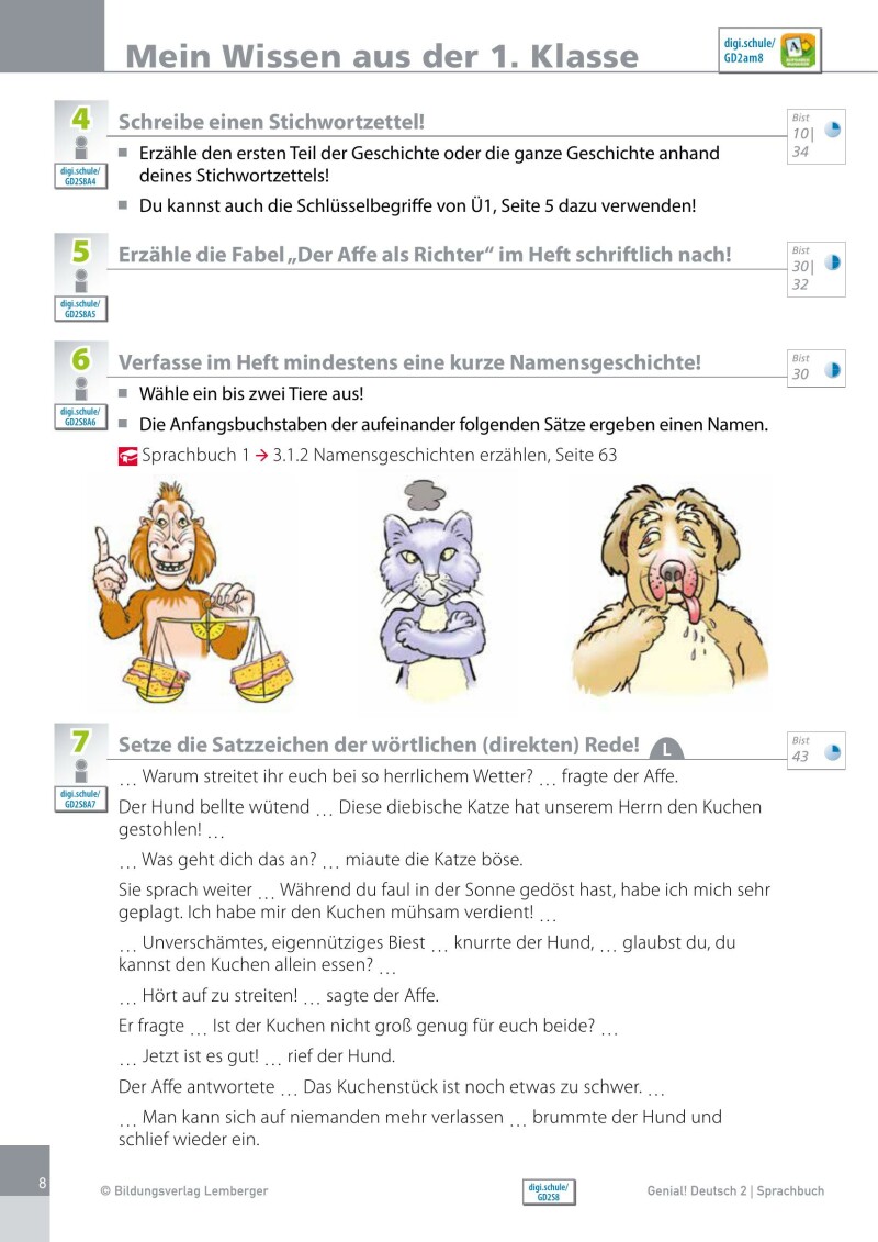 Genial! Deutsch 2 – Sprachbuch IKT NEU: Schulbuch