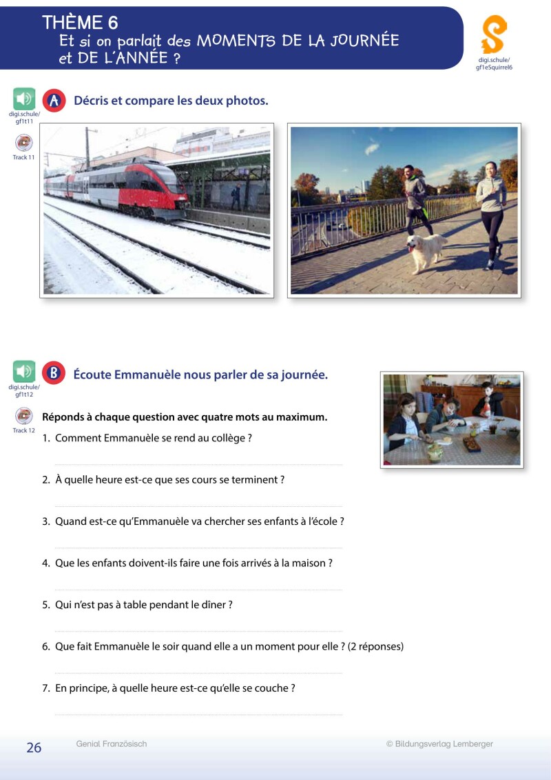 Génial, je parle français!