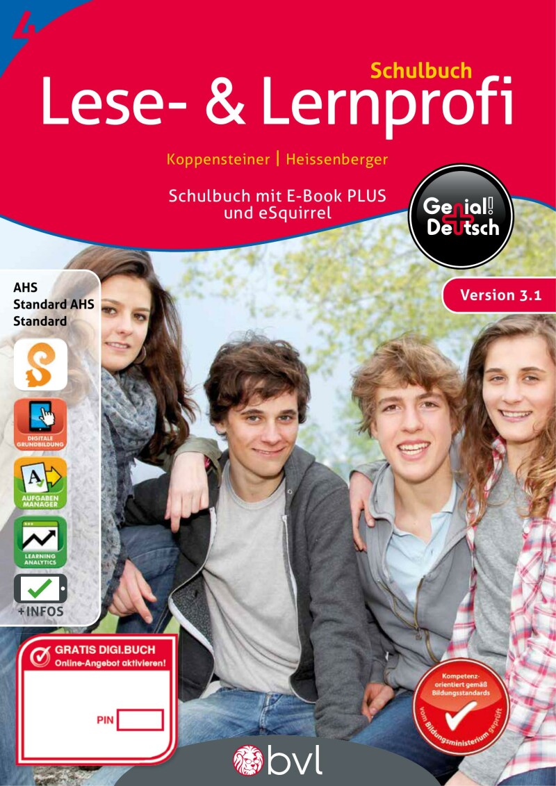 Genial! Deutsch 4 – Lese- und Lernprofi IKT v3.1 / Schulbuch