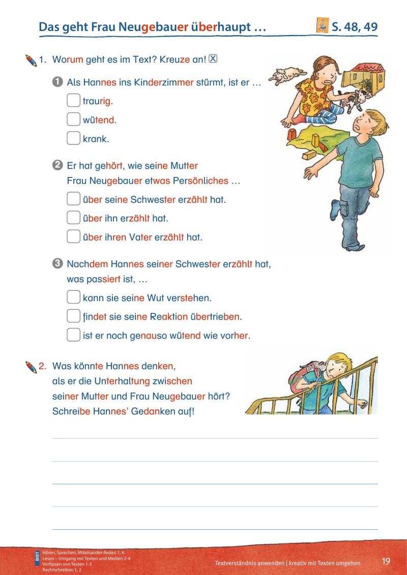 ABC der Tiere 4 - Arbeitsheft Lesebuch - Kompaktausgabe