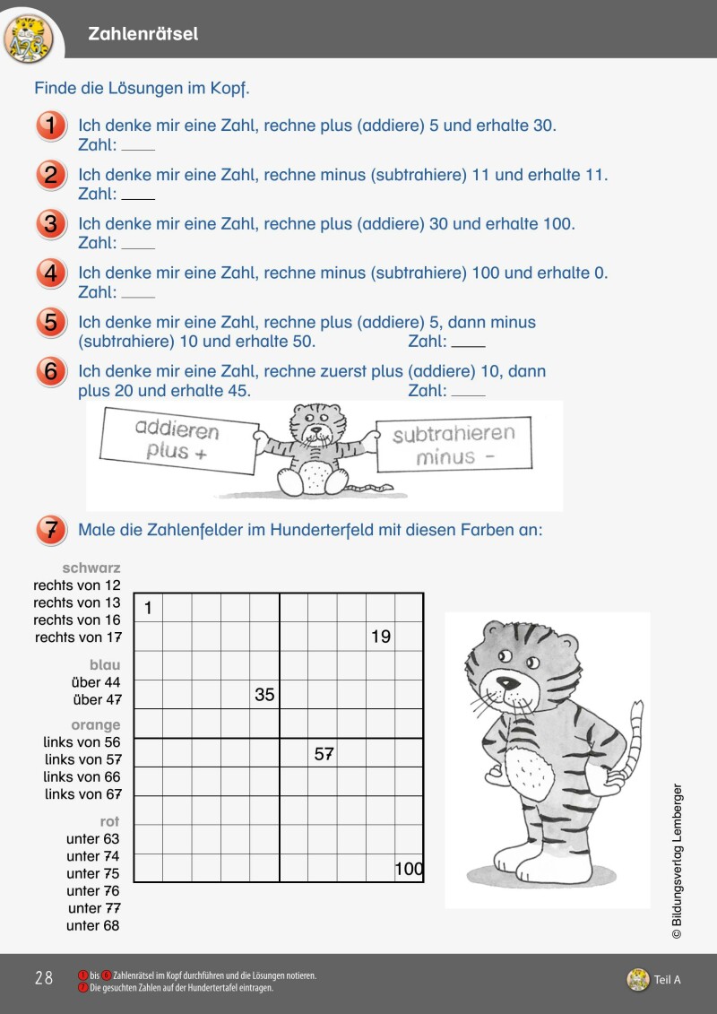 Mathetiger 2 - Schulbuch Teil A (für das 1. Semester)