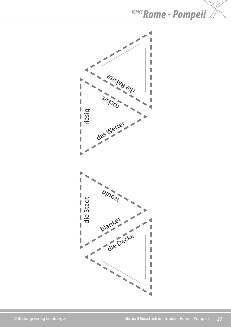 Genial! Geschichte 2 – topics 4: Rome – Pompeji