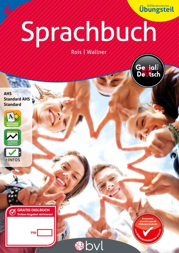 Genial! Deutsch 4 - Sprachbuch IKT NEU: Differenzierter Übungsteil mit Lösungsheft