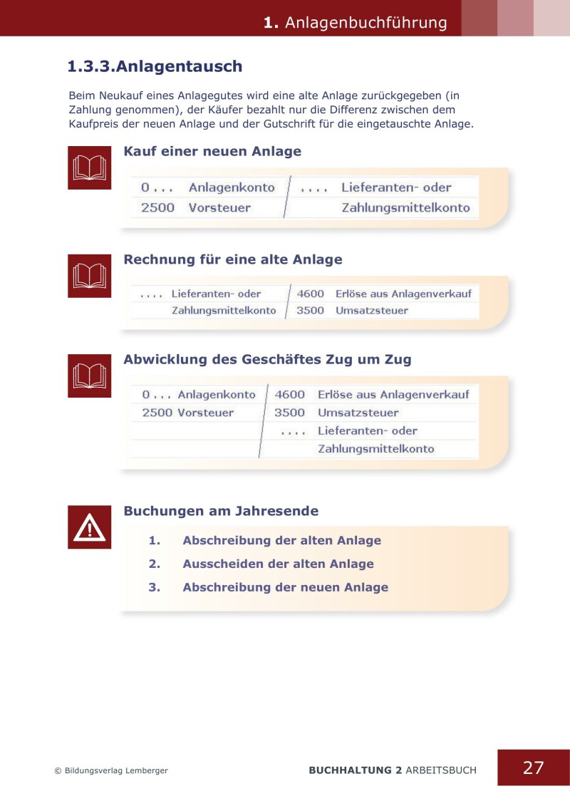 Buchhaltung 2 - Arbeitsbuch mit Lösungen