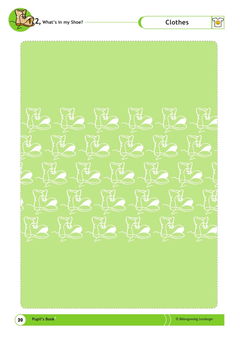 1,2, What's in my Shoe? - Pupil's Book 2