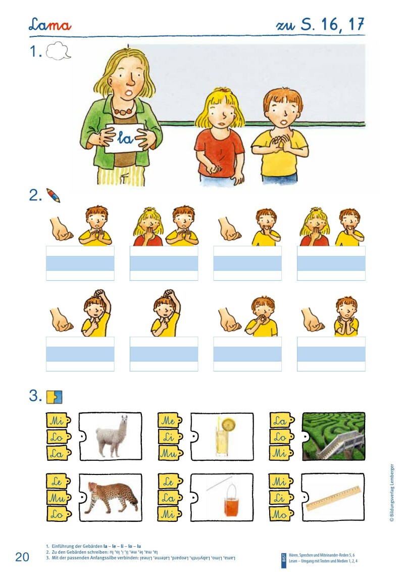 ABC der Tiere 1 – Schulbuch: Lesen in Silben – Arbeitsheft – Teil A Schreibschrift LP‘23 v1.1