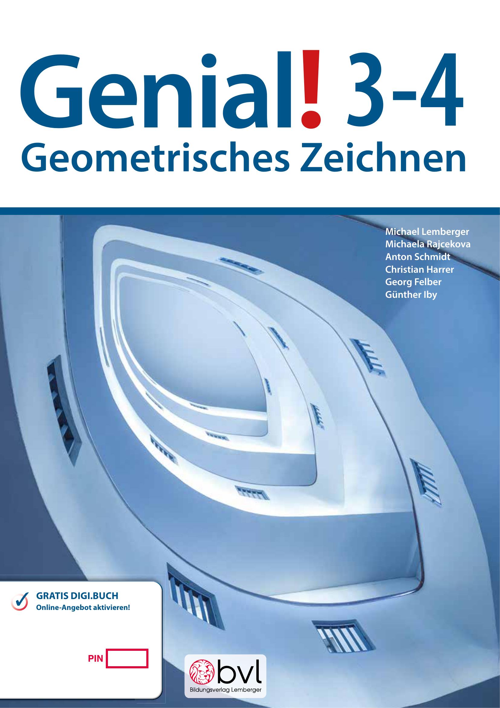 Genial! Geometrisches Zeichnen 3-4 / Schulbuch v2.1