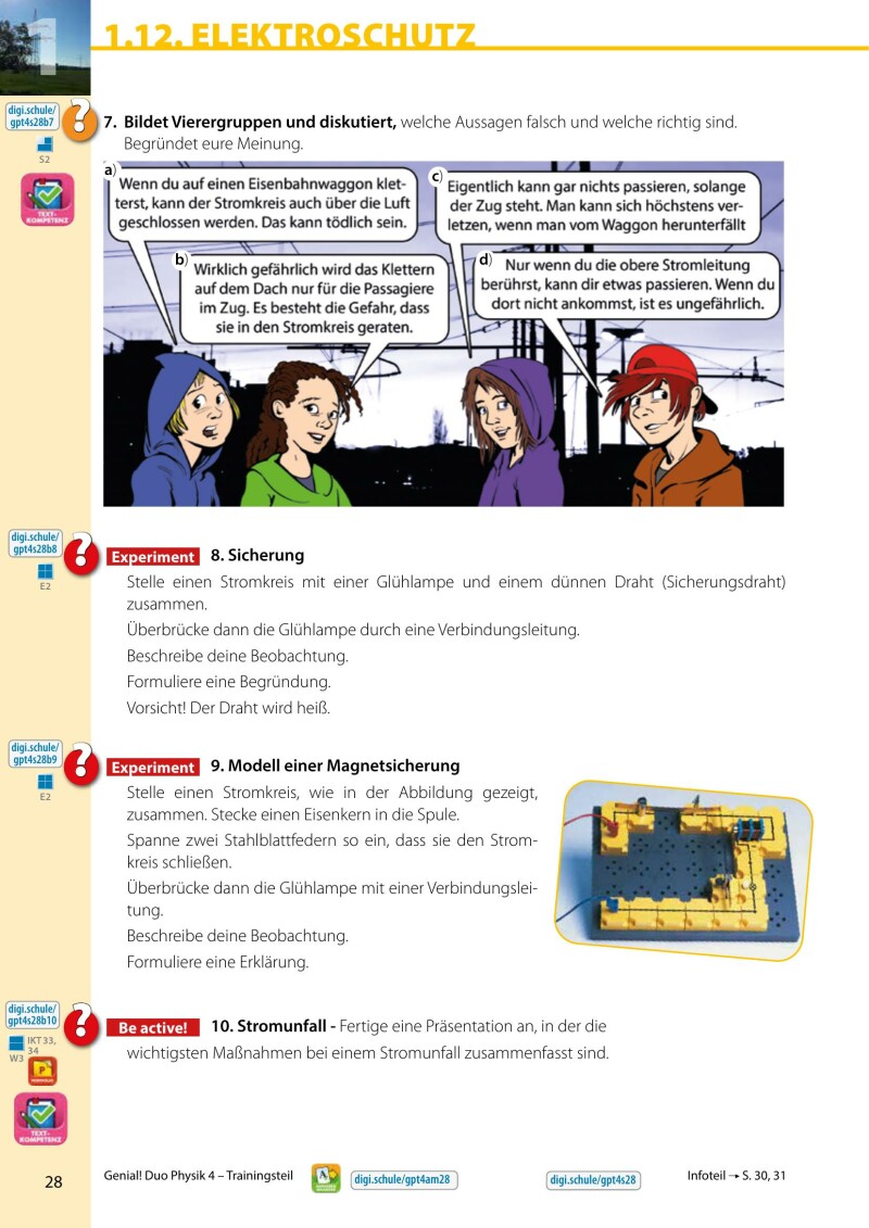 Genial! DUO Physik 4 - Trainings-Teil