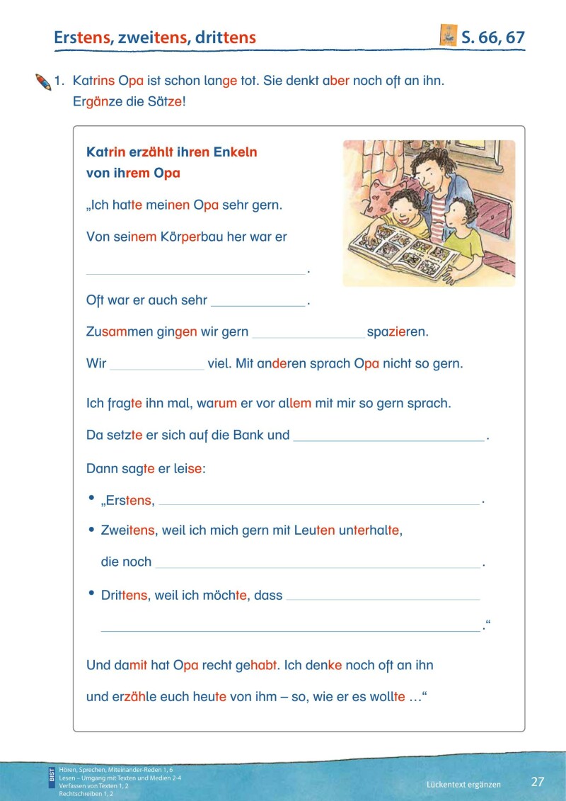 ABC der Tiere 4 - Arbeitsheft Lesebuch - Kompaktausgabe