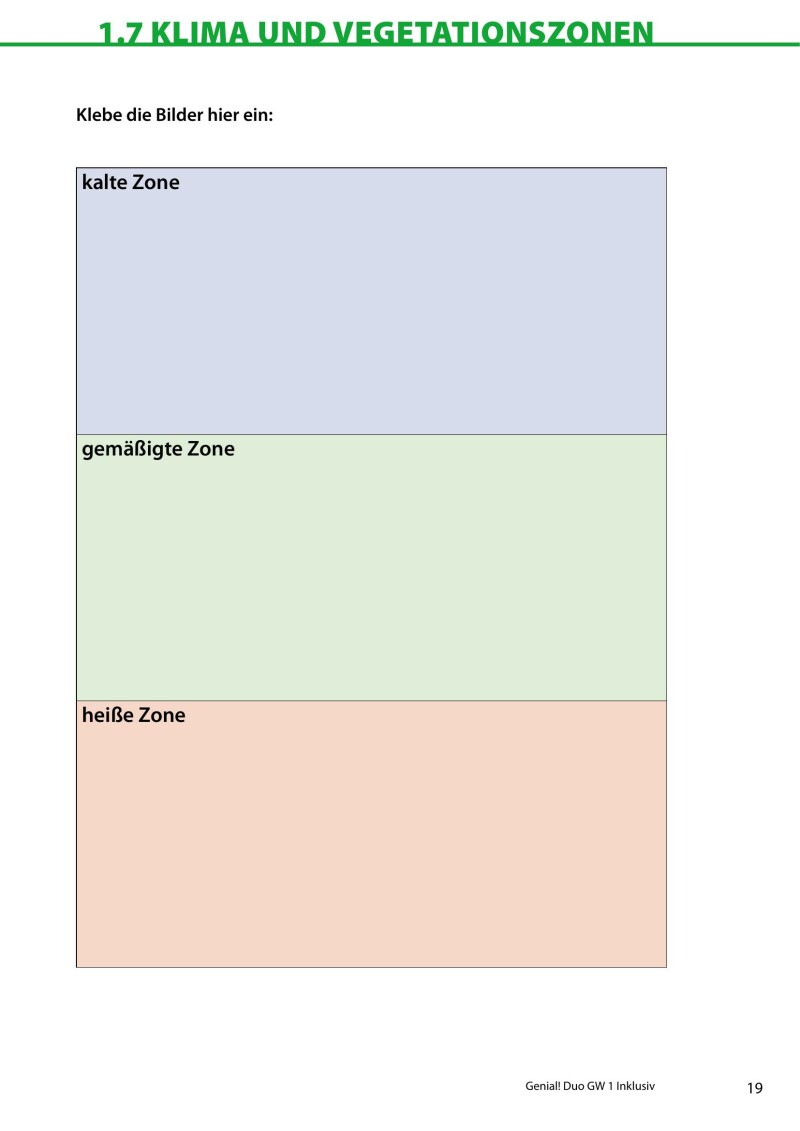 Genial! DUO Geographie/Wirtschaftskunde 1 - INKLUSIV
