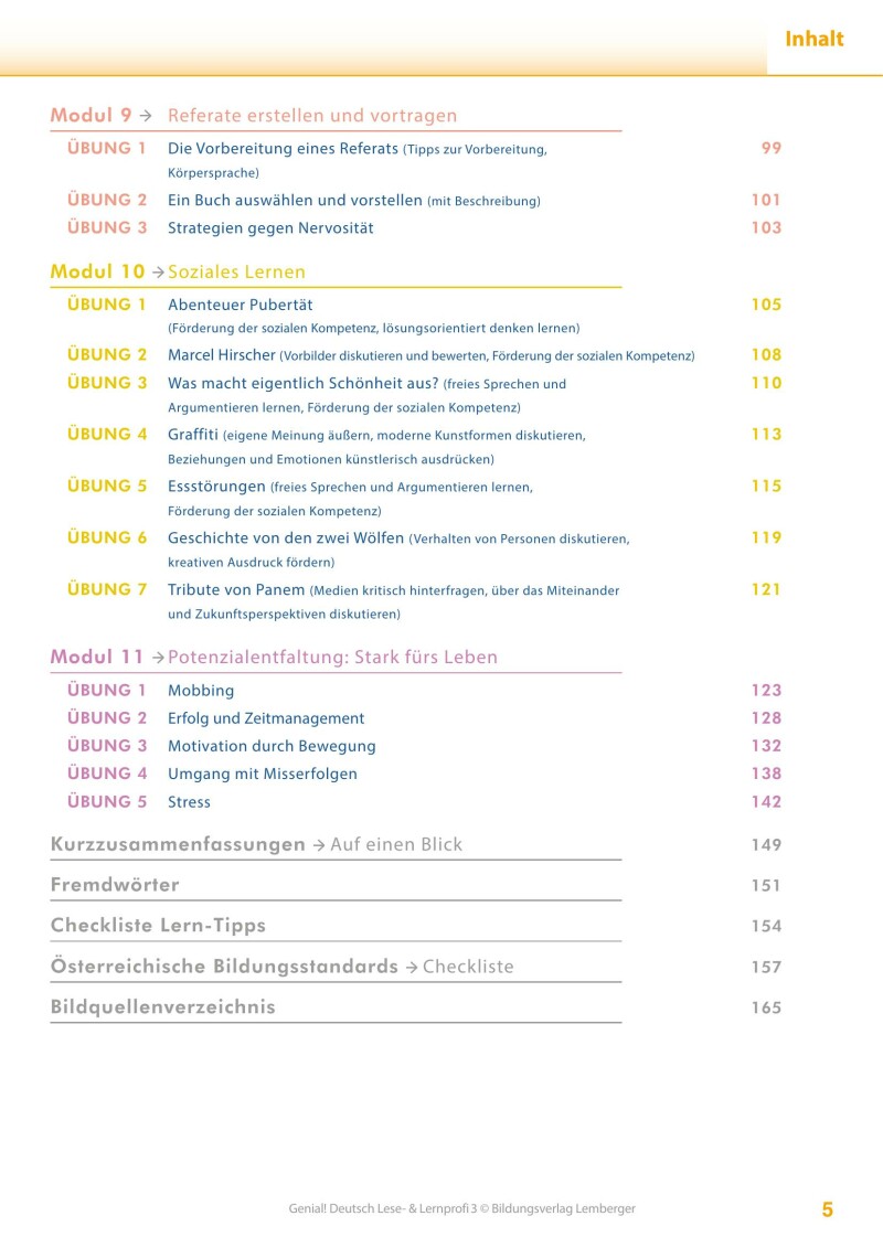 Genial! Deutsch 3 – Lese- und Lernprofi IKT v3.1 / Schulbuch