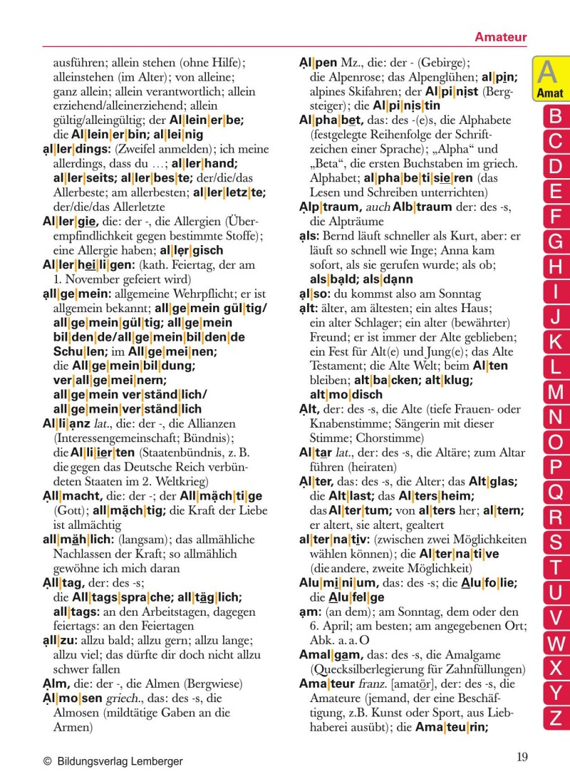 Genial! Deutsch – Wörterbuch: Schau nach, schreib richtig