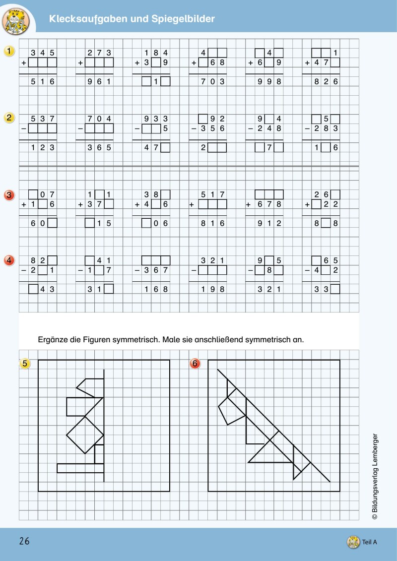 Mathetiger 4 NEU - Schulbuch Teil A (für das 1. Semester)