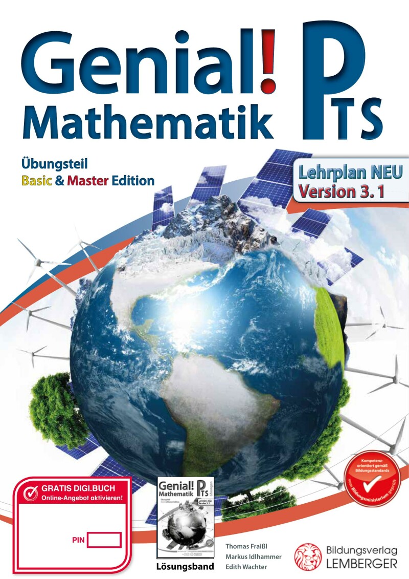 Genial! Mathematik PTS - Übungsteil: Basic + Master Edition Version 3.1