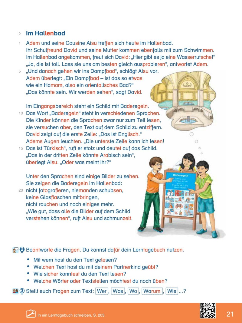 ABC der Tiere 3 – Schulbuch: Lesebuch mit Silbenschrift_LP’23