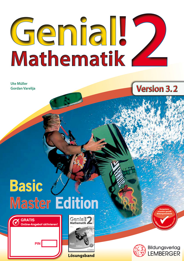 Genial! Mathematik 2 IKT – Übungsteil Basic + Master Edition v3.2
