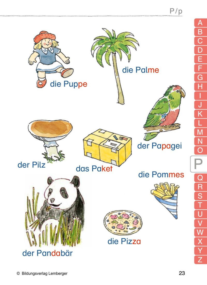 Schlag auf, schau nach… Silbenwörterbuch v.2.1 / Silbenmethode mit Silbentrenner