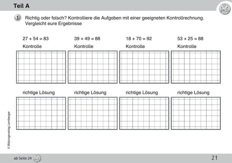 Mathetiger 3 NEU - Schulbuch Tigertrainer - Teil A (für das 1. Semester)