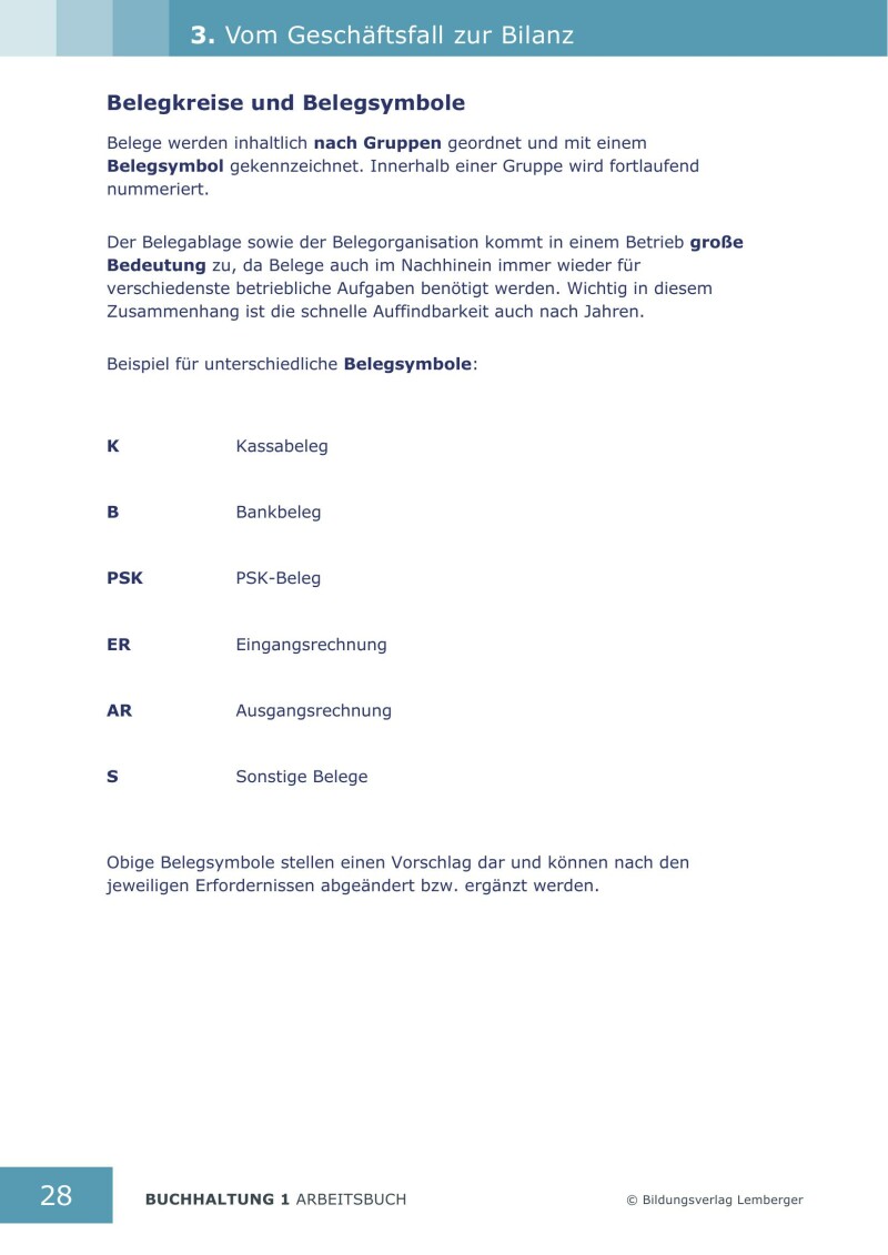 Buchhaltung 1 - Arbeitsbuch mit Lösungen